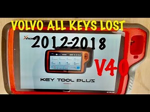 VOLVO V40 HOW TO MAKE A DEALER KEY (2012-2018) XHORSE KEY TOOL PLUS