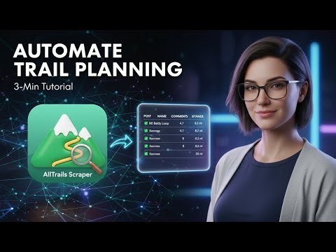 How to Scrape AllTrails Hiking Data in Seconds & at Scale (Tutorial)