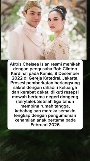 Chelsea Islan dengan Rob Clinton Kardinal