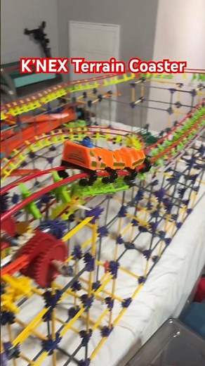 K’NEX Terrain Coaster #rollercoaster #knex