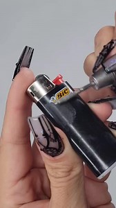 10M views · 84K reactions | Making a theft proof, liquid-filled bic mini lighter  | Funny Videos Factory | Facebook