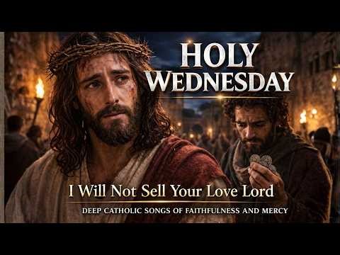 Holy Wednesday ✝️ I Will Not Sell Your Love, Lord | Catholic Songs of Mercy | Holy Week Music