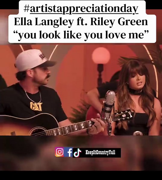 #artistappreciationday Ella Langley ft. Riley Green “you look like you love me” #keepitcountryyall @Ella Langley @Riley Green 🫡👏👏 #ellalangley #rileygreen #fyp