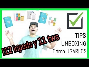 TODO LO QUE TIENES QUE SABER DE LOS I11 TWS i12 TWS/I12 Inpods 🤯 VINCULACION Y RECOMENDACIONES