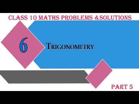 Class 10 mathematics kerala syllabus chapter 6 trigonometry part 5