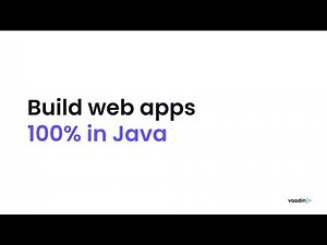 Vaadin Flow in 40 seconds ⚡️ Build web apps 100% in Java