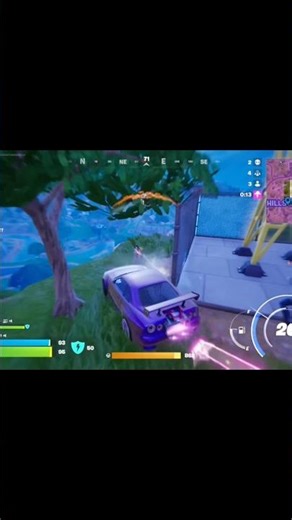 Bumper cars and shock waves #fortnite #fortniteclips #gaming