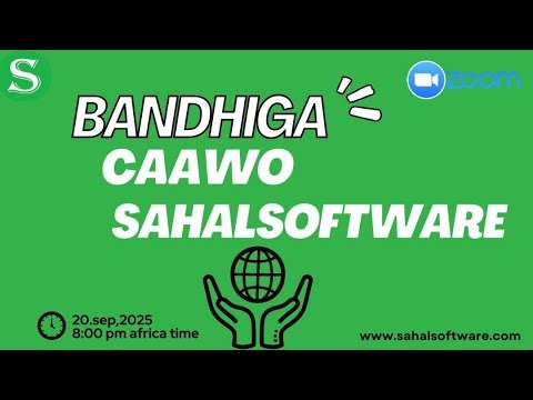 Bandhiga Sahalsoftware ee Caawa | Fursadaha Online