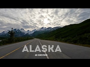 4K Driving in Alaska - Scenic Road Trip