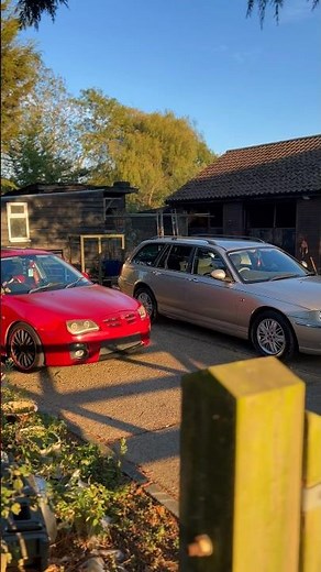 The daily drivers. #rover75 #mgzr #mg #rover #dailydriver #cars