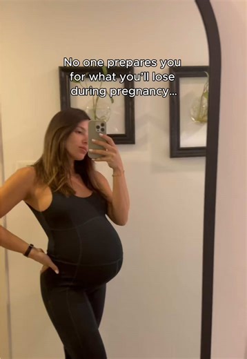 Pregnancy doesn’t just change your body.. itchanges your capacity. And you’re not lazy, you’re growing a human 💜 FitMama supports movement that adapts with you through every trimester not against you. 🔗 Link in bio to get your custom prenatal plan #pregnancystruggles #thirdtrimester #pregnancyjourney #prenatalfitness #pregnancyworkout
