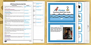 EYFS Pirates Discovery Sack Plan and Resource Pack