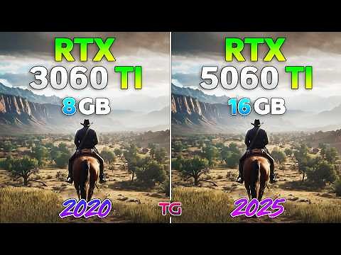 RTX 3060 Ti vs RTX 5060 Ti - Test in 10 Games
