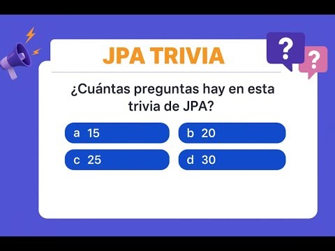 Reto JPA: 25 preguntas que pondrán a prueba tu conocimiento en Java