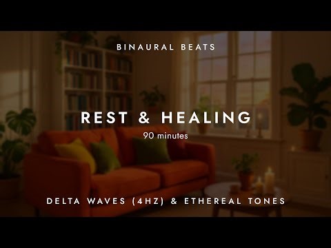 0.5Hz Delta Waves for Rest & Healing – Binaural Beats & Ethereal Tones | Recovery & Restoration