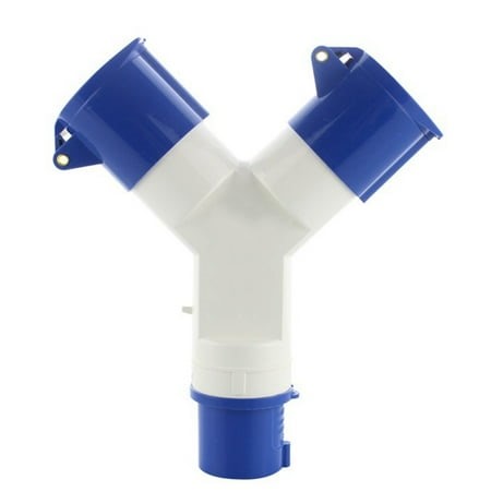 SPRING Flame Retardant 2 Way Splitter 16A/32A 220v 3 Pin Industrial Field Plug And Wall Socket For Camping Outside Lighting Power Tools 32A - Walmart.ca