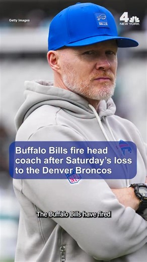 The Buffalo Bills fired head coach Sean McDermott on Monday, the team announced, ending his nine-season tenure with the franchise. In a post on X, Bills owner Terry Pegula said, “we are in need of a new structure within our leadership to give this organization the best opportunity to take our team to the next level. We owe that to our players and to [our fans].” #bills #nfl #newyork | NBC New York