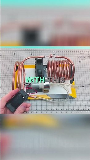 DIY Portable AC: Cool Down Your Summer Nights with This! #shorts