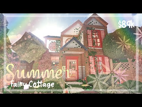 Roblox | Bloxburg: Summer Fairy Cottage | House Build