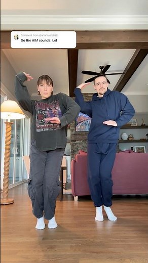 AIM sounds…. As choreography..?? #nostalgia #90s #dance #funny