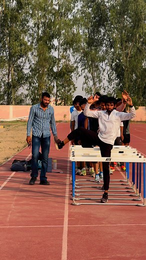 4.7K views · 106 reactions | Hurdle training Join Sports school & Acedmy:-9812929240 #sports #school #Olympics | Manjeet Coach | Facebook