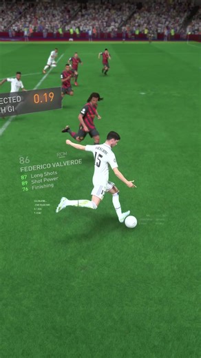 EA Sports FC PS5 Gameplay - Federico Valverde Best Spectacular Kick Distance To Goal 15.8 Metres Highlights Real Madrid vs Manchester City UEFA Champions League 2023/2024 #EASportsFC #FIFA24 #FIFA23 #FedericoValverde #Valverde #RealMadrid #HalaMadrid #UCL #ChampionsLeague