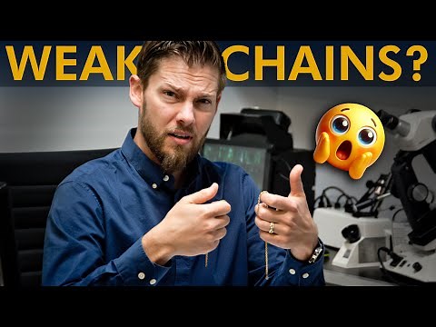 What is the STRONGEST and best style of gold chain? Let's BREAK CHAINS to find out!