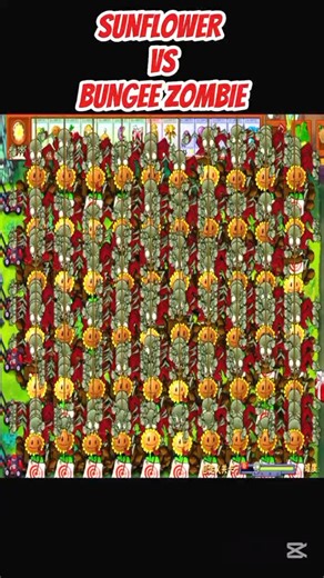 *PUMPKIN VS BUNGEE ZOMBIE*#shorts #short #pvz #youtubeshorts #shortvideo #pvzfusion #gaming #games