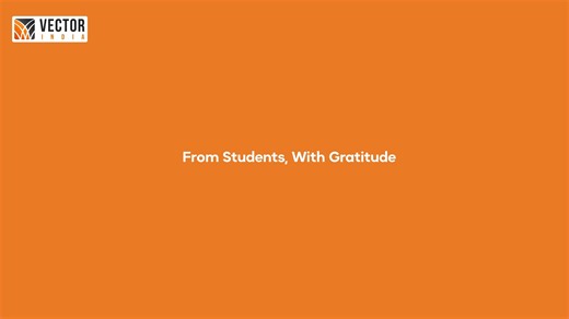 Vector India on Instagram: "From Students, With Gratitude, 20 Years of Excellence at Vector India For the past 20 years, Vector India has been committed to one mission: transforming aspiring engineers into industry-ready professionals. This video is a heartfelt tribute from our students sharing their gratitude for the mentorship, hands-on learning, and career guidance that shaped their professional journeys. From foundational concepts to first job offers, every story reflects the impact of struc