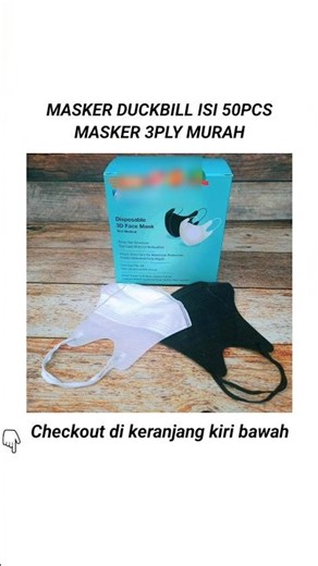 Duckbill Face Mask 50pcs