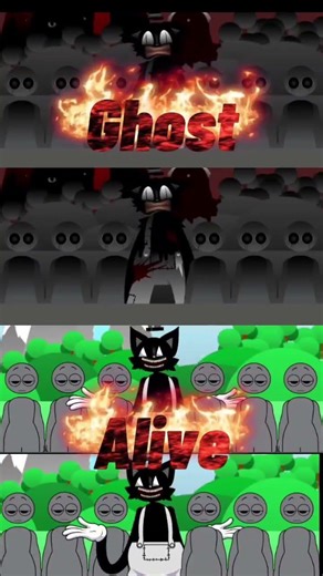 Mr Black Ghost ft Alive ⚫️🎧 Retake Human🎮🚀🔥 #incrediboxsprunki​​​​ #sprunki​​​​ #incredibox​​​​