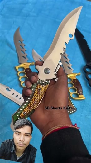 4Knuckle Duster Dagger खंजर Chaku knife Sale Sword market #shortsfeed #1