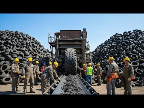 Inside a Modern Car Tire Factory: How Car Tires Are Made From Start to Finish (Full A–Z Process)