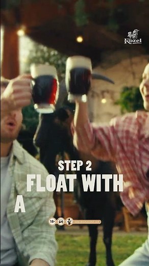 Step by step guide to better enjoy Kozel Dark 🐐 🍻