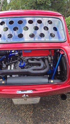 201K views · 2.7K reactions | Another engine view.. Owner: @blaze.k20 #mini #classicmini #honda #k20 #kswap #classiccars #fblifestyle #minicooper #vtec #vtecmini | Mini Cooper Club | Facebook