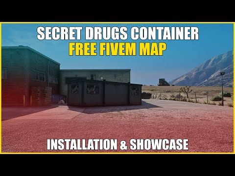 [FREE] | Secret Drug Container | Best Fivem Drug Lab | Fully Portable | Installation & Showcase