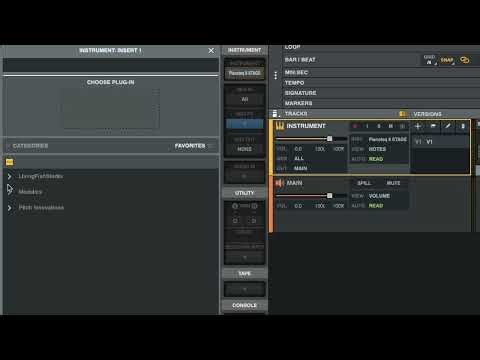 Guitar Stroke Helper — Reference: Setup in Luna (Mac only)