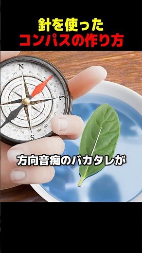 How to make a needle compass