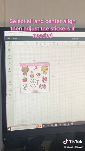 Replying to @dook_dook_momma I used OnlineLabels Matte paper for this!! #stickersheet #cricuttutorials #stickersheets #stickertutorial #stickertutorials #stickersheettutorial #cutestickers #kawaiistickers #kawaiiartsyle #cricuttips #procreatetutorial