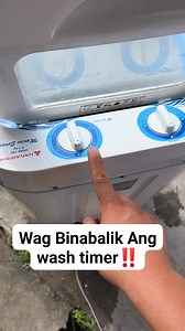 Isa lang Ikot ayaw mag reverse palitan Ang wash timer | kaya mong Gawin yan