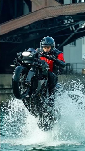 TRANSFORMING BIKE ESCAPE! 🏍️💨 Dhoom 3 Ultimate Chase Scene #Shorts