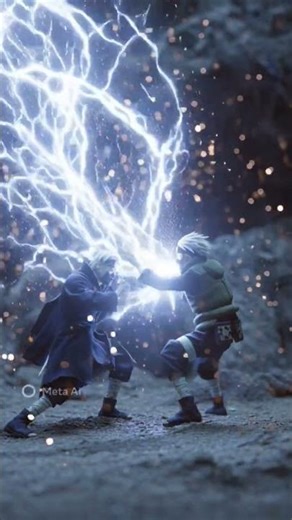 kakashi hatake Fight scene #anime #naruto #dreamscreenai #kakashi