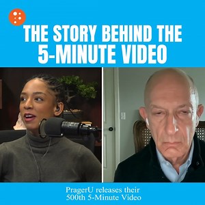 This week we released our 500th(!) 5-Minute Video! Amala Ekpunobi interviewed our founder Allen Estrin on Dennis Prager's radio show about the origins of this groundbreaking series. | PragerU