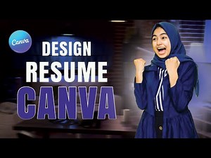 How to create resume | how to make resume with Canva 💻