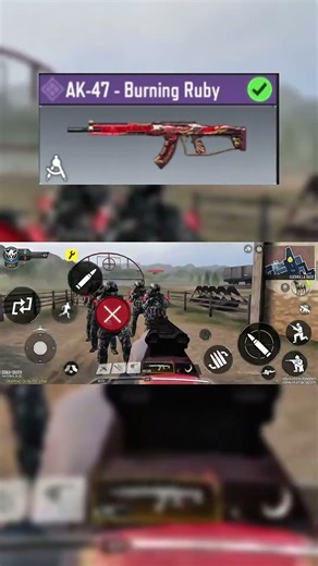 codmob AK-47 - Burning Ruby gun skin#ak47gunsmith#gunsmithcodm#callofdutyguns#codmobile#codmob