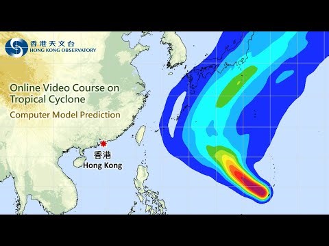 Tropical Cyclone - Computer Model Prediction