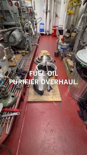 Life at Sea#FUEL OIL PURIFIER OVERHAUL#USNS PATUXENT T-AO 201#1A/E CAYABYAB@MSC.