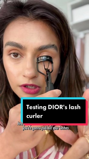 DIOR vs Shiseido Eyelash Curler Comparison