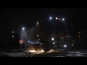 Meet our track machine: rail grinder