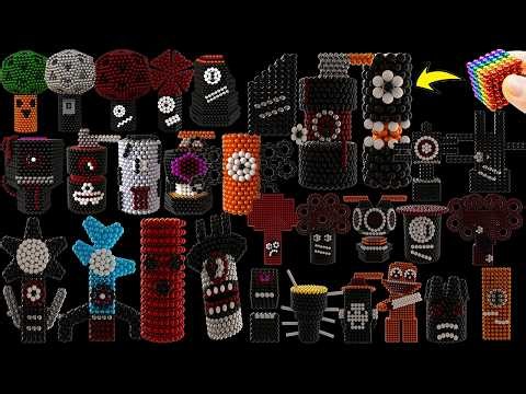 30 Different Sprunki Mr. TREE (Phase1 to 30) - Magnetic Balls Compilation